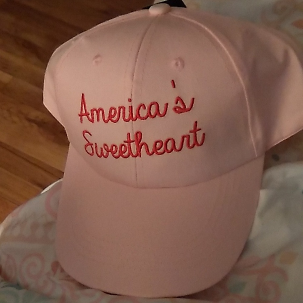 Pink Women's Hat Anerica's Sweetheart Nwt
